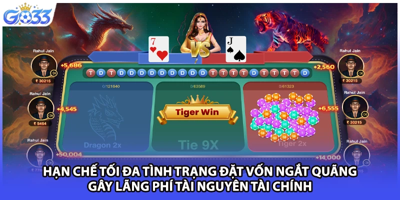Hạn chế tối đa tình trạng đặt vốn ngắt quãng gây lãng phí tài nguyên tài chính.